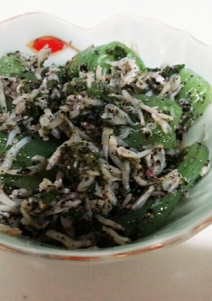 しらすと青じその胡麻和え-レシピのメイン写真