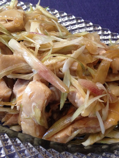 みょうがと蒸し鶏のあえもの-レシピのメイン写真