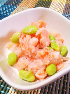 幼児食☆鮭と枝豆のみぞれ煮-レシピのメイン写真