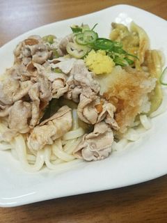 焼きナスと豚しゃぶの冷やしうどん-レシピのメイン写真