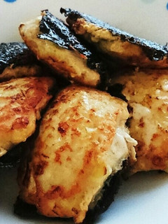 鶏ひき肉の磯辺焼き♪♪-レシピのメイン写真