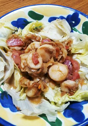 ホタテのバター醤油炒め！サクッとうま！-レシピのメイン写真