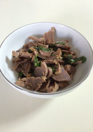 おつまみに是非！砂肝と大葉の和え物-レシピのメイン写真