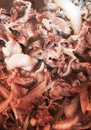 我が家の牛丼（豚丼）-レシピのメイン写真
