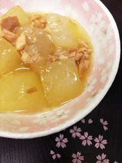 夏にぴったり 冬瓜とシーチキンの煮物-レシピのメイン写真