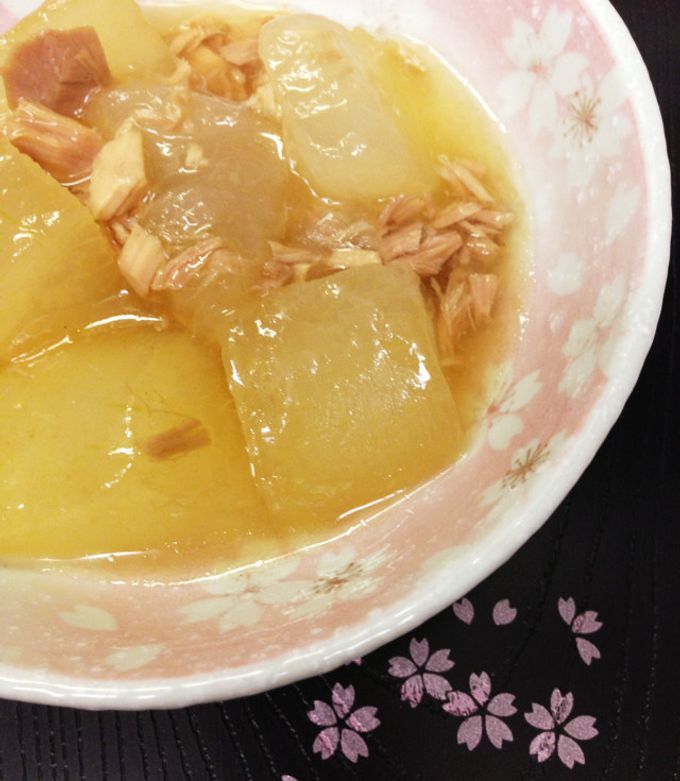夏にぴったり 冬瓜とシーチキンの煮物-レシピのメイン写真