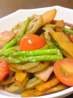 彩り野菜のあったかサラダ✿ゆず胡椒風味-レシピのメイン写真