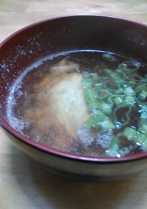 落とし卵のお吸い物-レシピのメイン写真