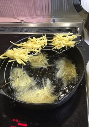 じゃがいものスライス揚げ-レシピのメイン写真