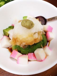 アボカドと蒲鉾のみぞれ和え-レシピのメイン写真
