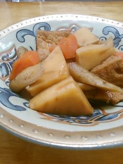 厚揚げ、たけのこ、ごぼうと人参の煮物-レシピのメイン写真