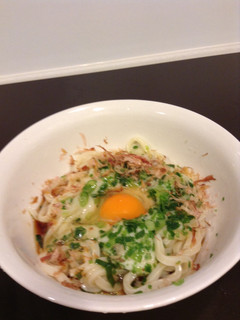 簡単♪5分でトロ玉うどん-レシピのメイン写真