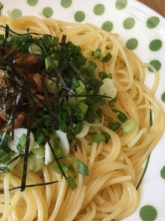 とっても簡単納豆スパゲティ-レシピのメイン写真