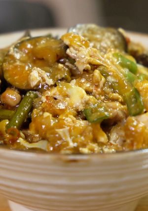 中華あんかけ親子丼-レシピのメイン写真