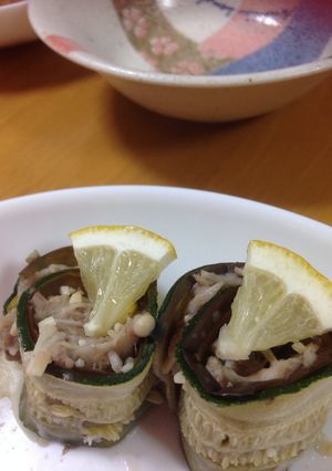 ナスとズッキーニのルラード-レシピのメイン写真