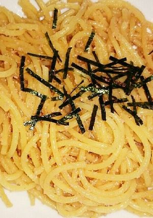 茹でて和えるだけ簡単たらこスパゲティ-レシピのメイン写真