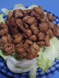 漢の低糖質料理(仮)超手抜き一口から揚げ-レシピのメイン写真