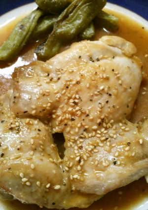 簡単♪鶏もも チキンステーキ黒胡椒ソース-レシピのメイン写真