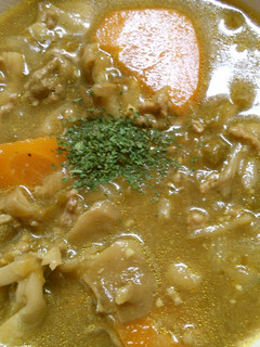 簡単! 挽き肉と 野菜の カレースープ!-レシピのメイン写真