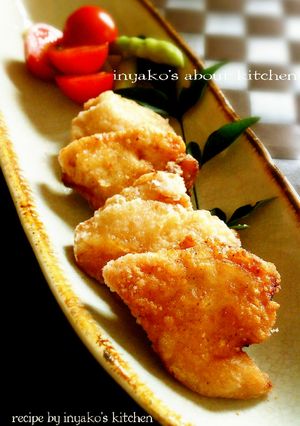 鶏のささみのカラシ揚げ焼き-レシピのメイン写真