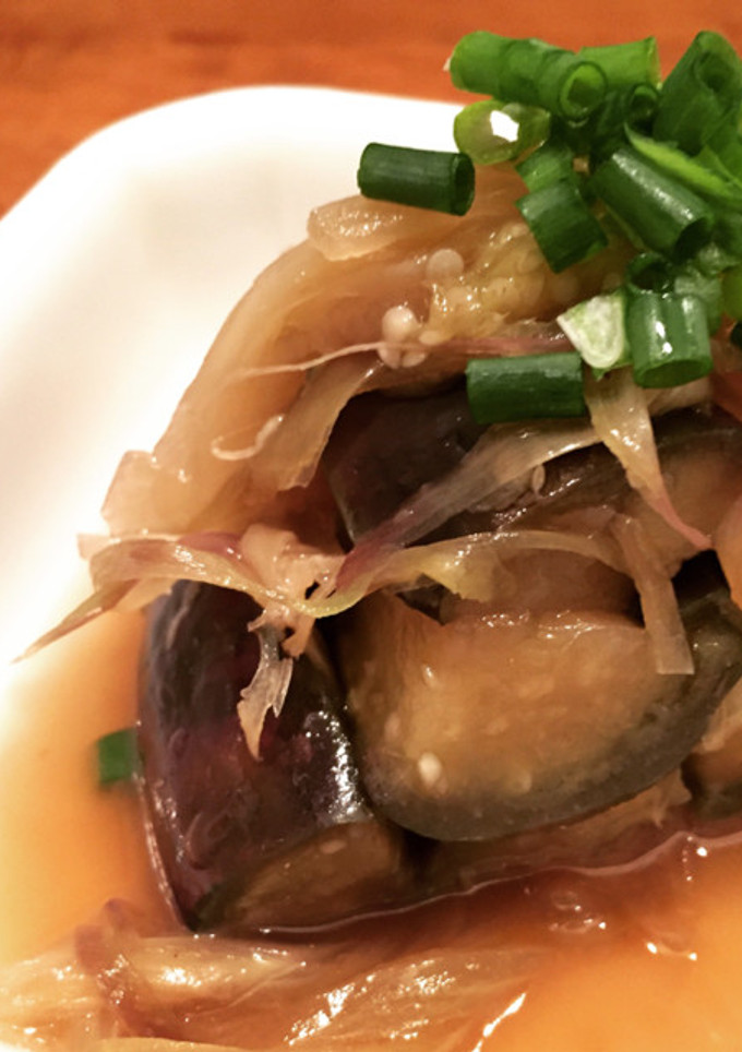 【麺つゆで簡単】ナスとミョウガの煮浸し-レシピのメイン写真