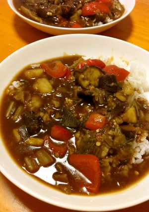 夏野菜のハッシュドビーフ-レシピのメイン写真