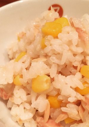 簡単！コーンとシーチキンの混ぜご飯-レシピのメイン写真