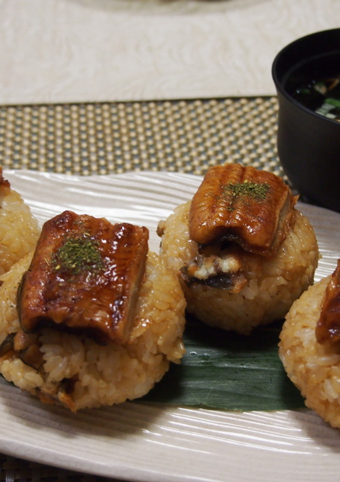 土用の丑の日♡焼きおにぎり-レシピのメイン写真