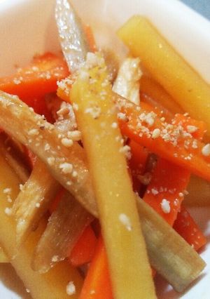 ＊シャキシャキじゃがいも！きんぴら牛蒡＊-レシピのメイン写真
