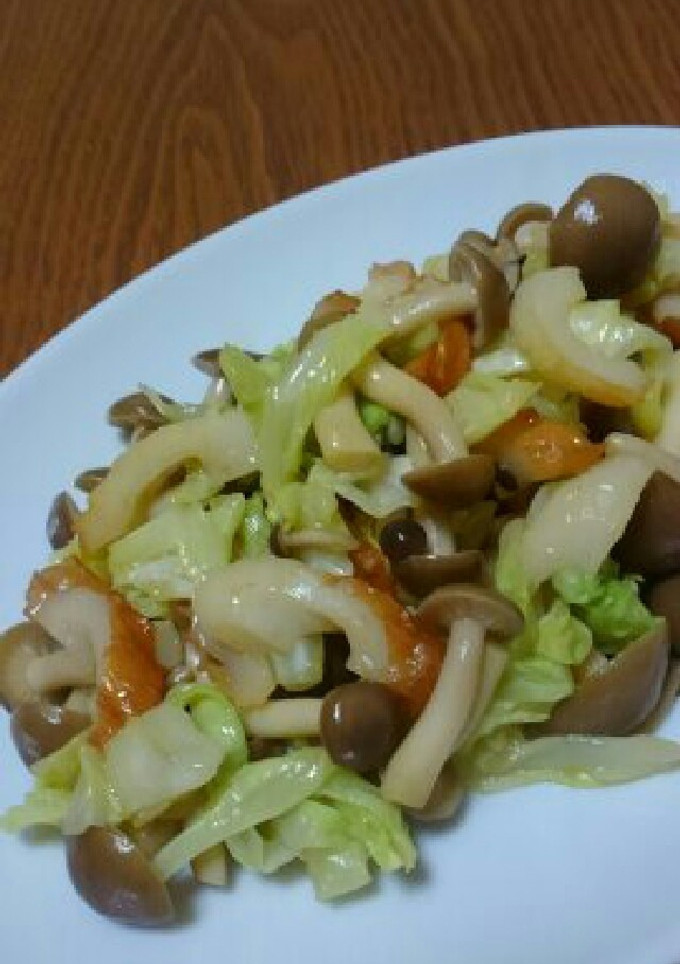 しめじとキャベツの炒め物-レシピのメイン写真