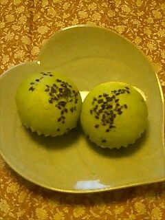 黒蜜抹茶蒸しパン-レシピのメイン写真