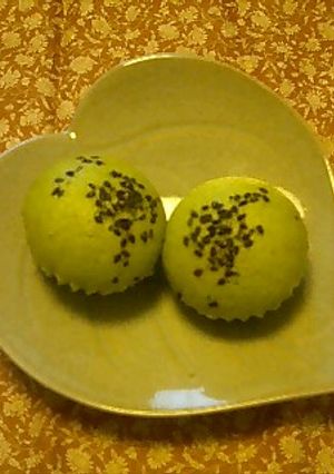 黒蜜抹茶蒸しパン-レシピのメイン写真
