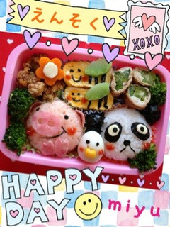 動物♡キャラ弁♡-レシピのメイン写真