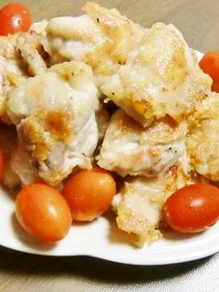 「白だし」で、鶏もも肉の炒め揚げ-レシピのメイン写真