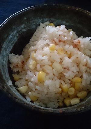 トウモロコシご飯-レシピのメイン写真