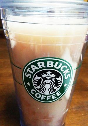 スタバ ピーチフラペチーノ-レシピのメイン写真
