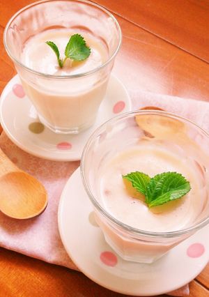 レンジで簡単☆バナナヨーグルトゼリー。-レシピのメイン写真