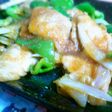 まぐろとしゃきしゃき野菜のジャポネ炒め