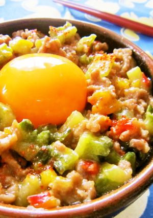 ［減塩にも♪］美味しいゴーヤの肉味噌-レシピのメイン写真