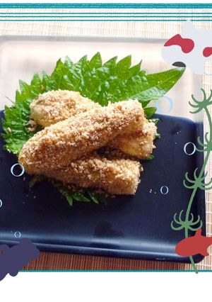 なすの金ごま衣-レシピのメイン写真