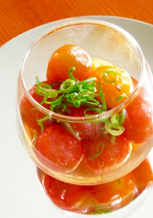 プチトマトの塩昆布サラダ-レシピのメイン写真