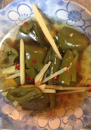 ピーマンと生姜の炊いたん-レシピのメイン写真