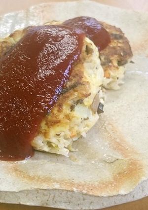 切り干し大根ときくらげの豆腐ハンバーグ-レシピのメイン写真
