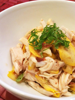 鳥胸肉とズッキーニの爽やか梅マリネ-レシピのメイン写真
