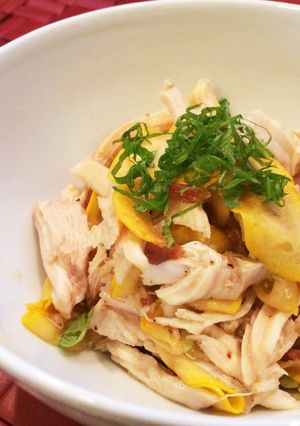 鳥胸肉とズッキーニの爽やか梅マリネ-レシピのメイン写真