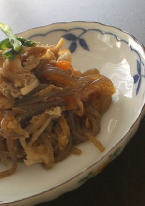 お弁当にも！糸コンとツナの炒め煮-レシピのメイン写真