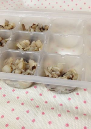 離乳食・冷凍保存：きのこMIX♪-レシピのメイン写真