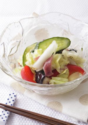 暑さを乗り切る！夏野菜のべんりで酢漬け-レシピのメイン写真