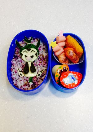 ポケモン☆ハリマロン☆キャラ弁-レシピのメイン写真