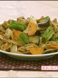 夏野菜のみそ炒め-レシピのメイン写真